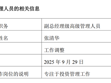 张清华卸任副总,冯波告别基金经理任职,易方达基金“投研系”副总仅剩一位