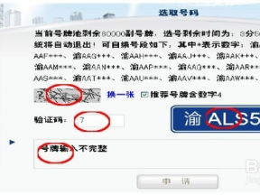 汽车牌照网上选号,便捷高效,开启个性化出行新篇章